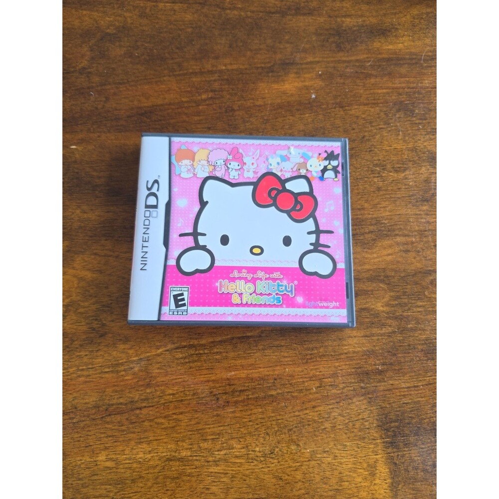 Hello Kitty Loving Life With Friends Nintendo DS CASE ONLY No Game 2011